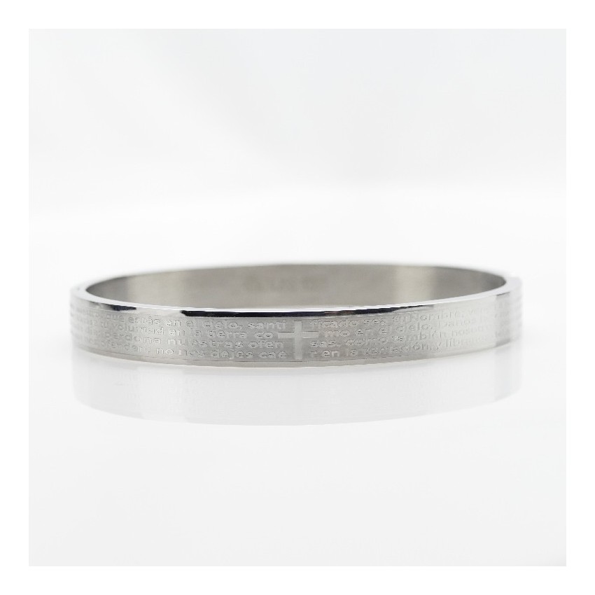 Pulsera Padre Nuestro plata Pulsera Padre Nuestro plata