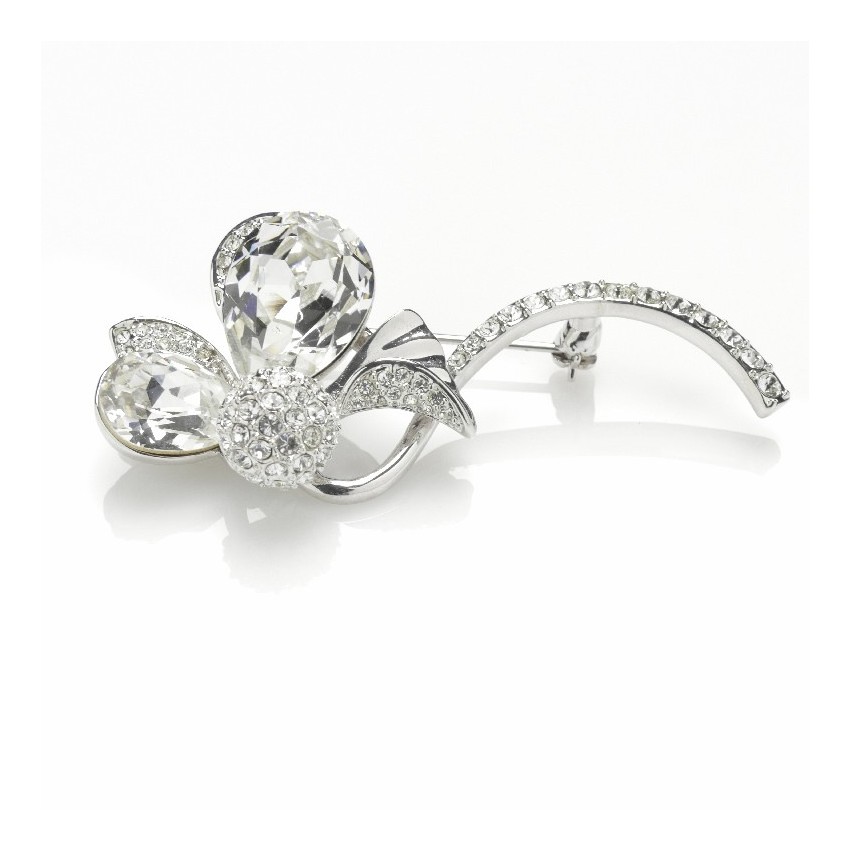 Broche media flor Broche media flor