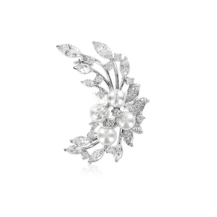 Broche perlas Broche perlas