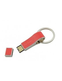 LLAVERO USB ROJO 16GB PIERRE CARDIN