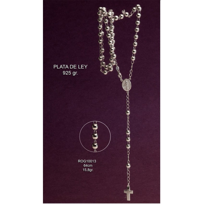 ROSARIO PLATA 15.8GR, 64CMS, CIERRE