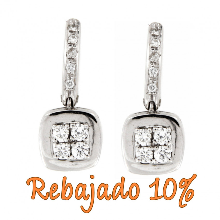 PENDIENTES DIAMANTES