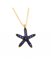 COLGANTE ESTRELLA TOPACIO COLOR CON CAD