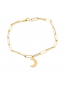 PULSERA CON COLGANTE LUNA