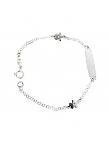 PULSERA RECIEN ORO BLANCO