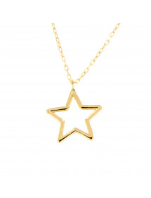 COLGANTE ESTRELLA CON CADENA