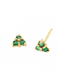 PENDIENTES ESMERALDA