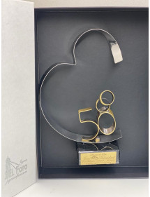 Corazón Bodas de Oro Grabado regalo 50 aniversario