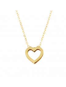 COLGANTE CORAZON CON CADENA