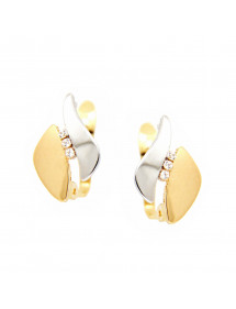 PENDIENTES BICOLOR