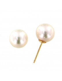 PENDIENTES PERLA ESFERICA 8 - 8,5 MM
