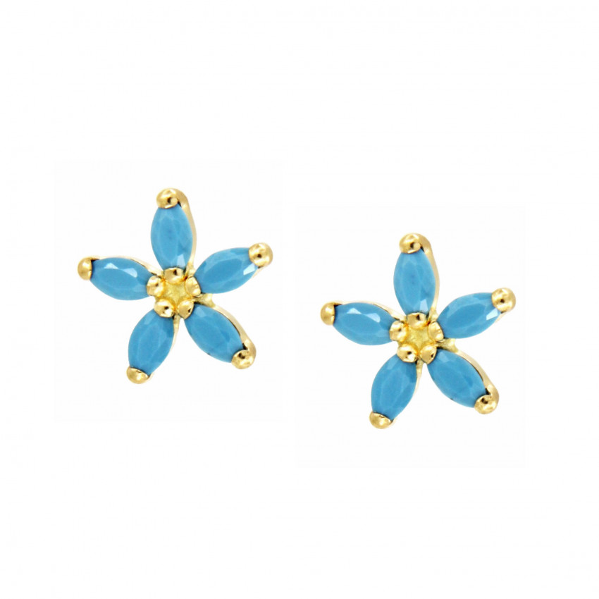 PENDIENTES TURQUESA