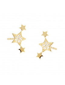 PENDIENTES DIAMANTES ESTRELLAS