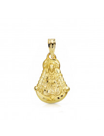 MEDALLA  VIRGEN DEL ROCIO SILUETA