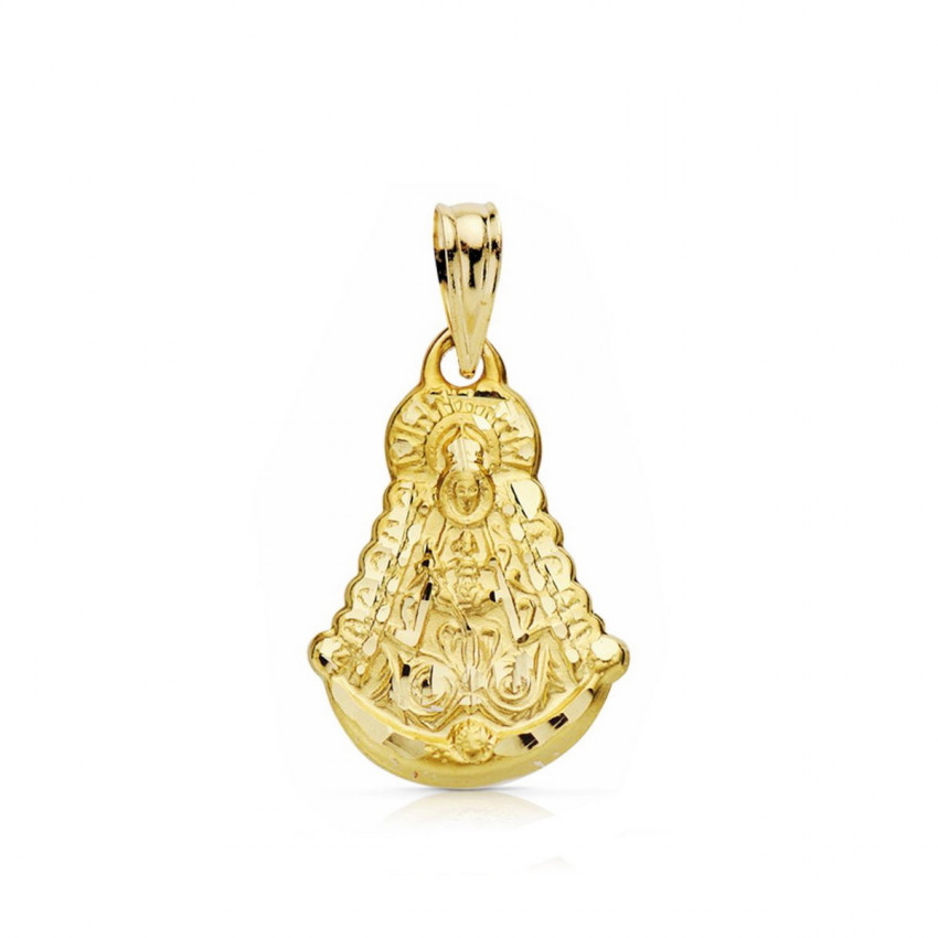 MEDALLA  VIRGEN DEL ROCIO SILUETA